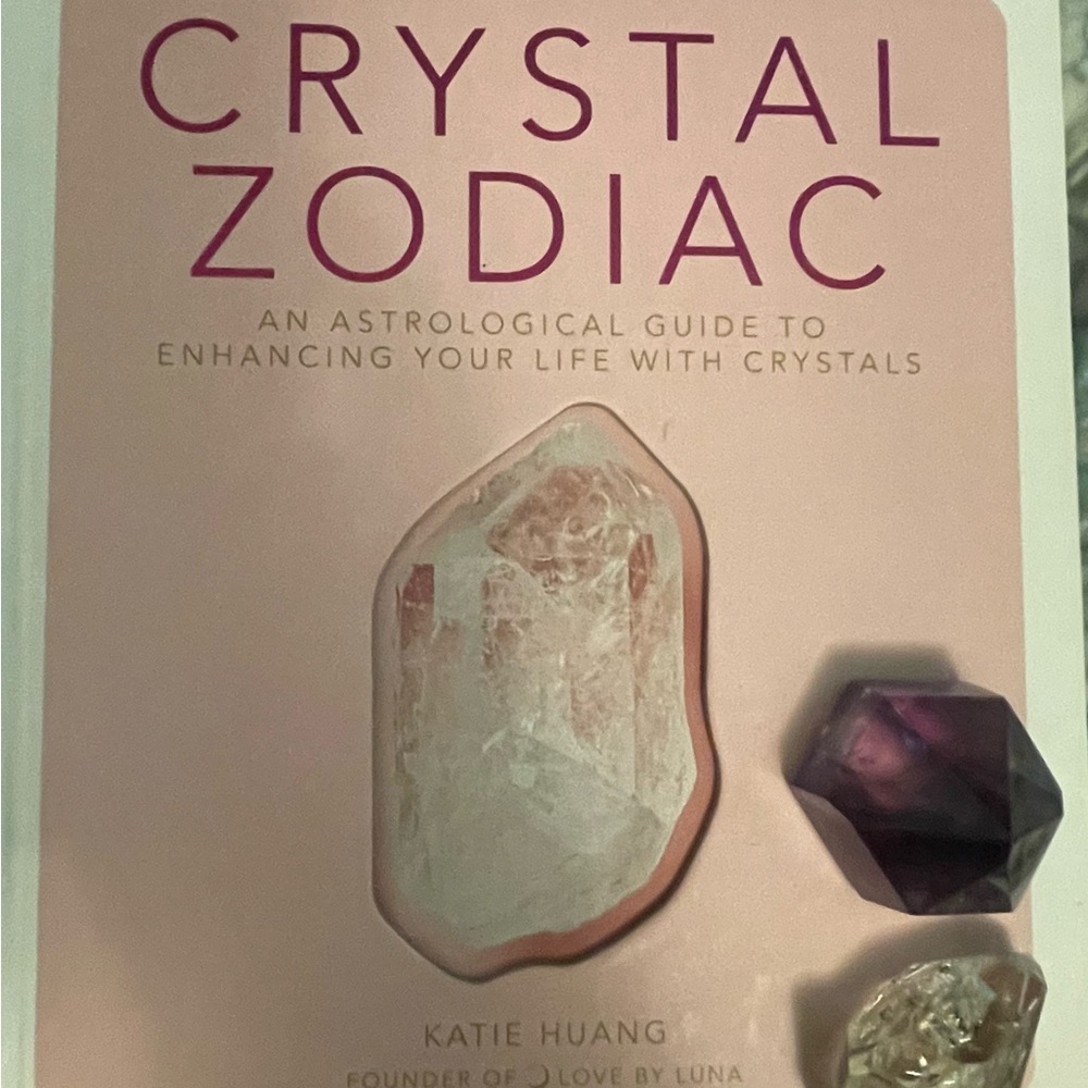 Crystal Zodiac Book with Crystals